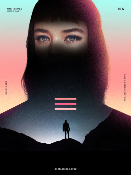 A Poster Every Day by Magdiel Lopez Stunning Print Design