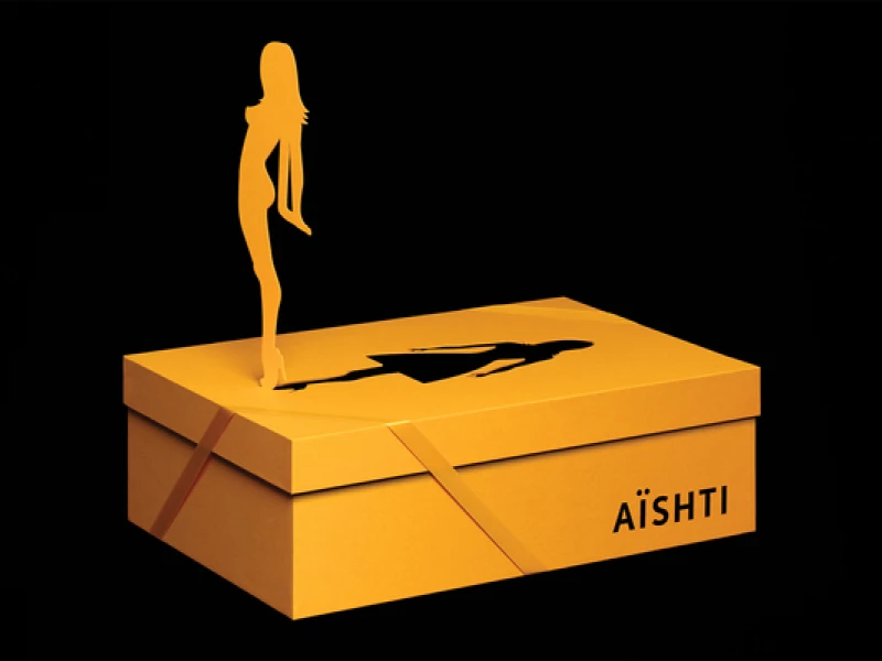 Aishti Dark Print Design