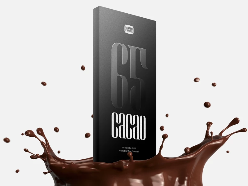 Lauren Coffee Dark Chocolate Packaging Design