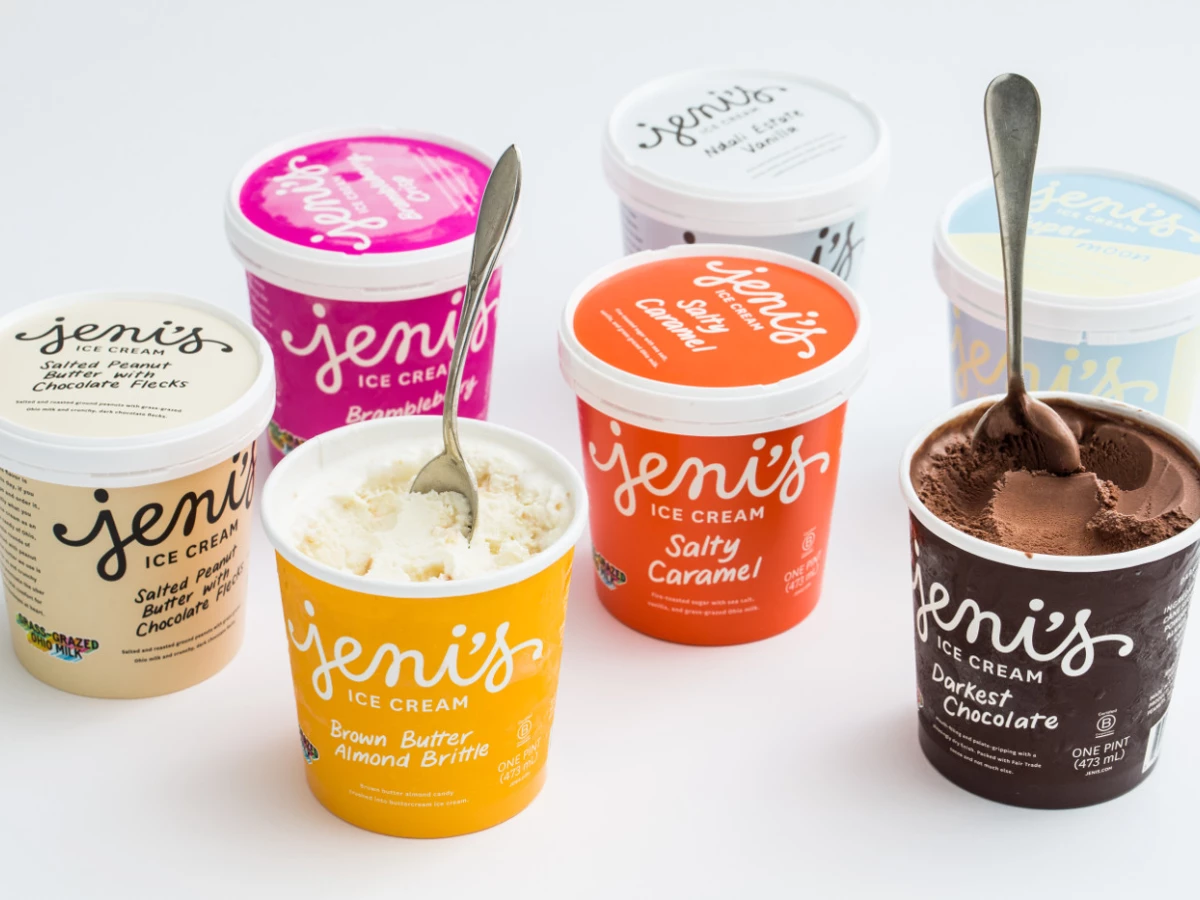 Jeni's Ice Cream Awesome Packaging Design