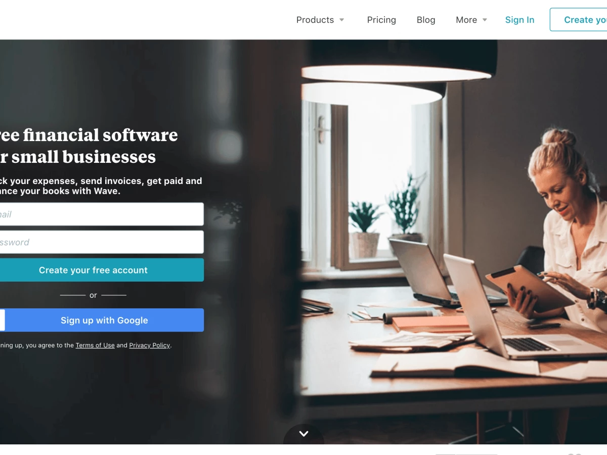Wave Apps Professional Homepage
