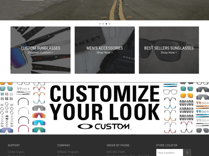 Oakley Awesome Homepage