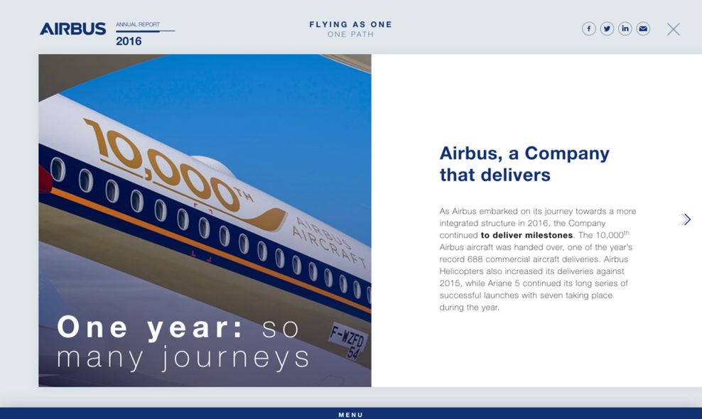 Airbus Beautiful About Page