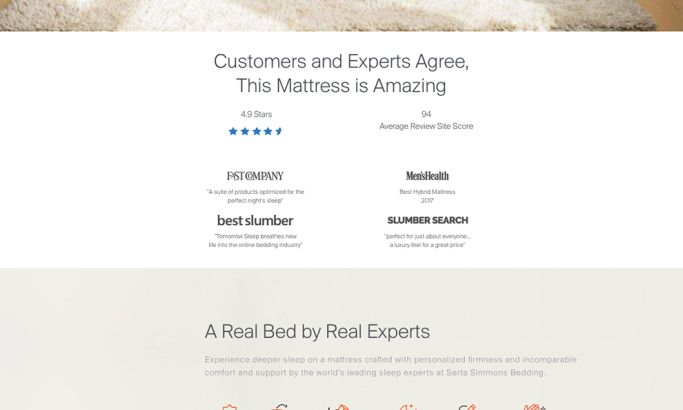 Tomorrow Sleep Clean Homepage