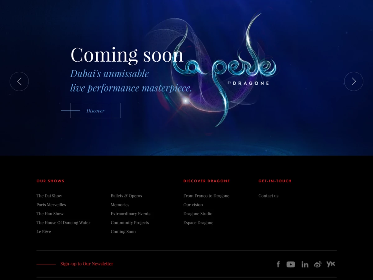 Dragone Beautiful Homepage