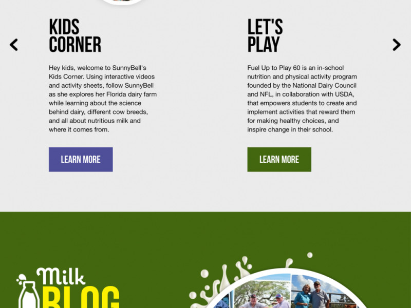 Florida Milk Gorgeous Homepage