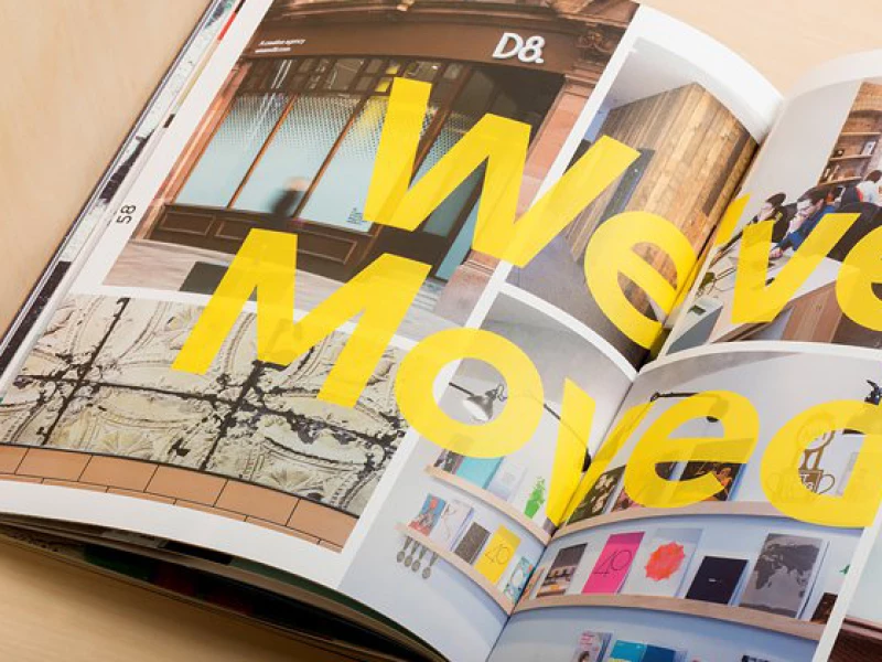 D8 Magazine Vol. Six Creative Print Design