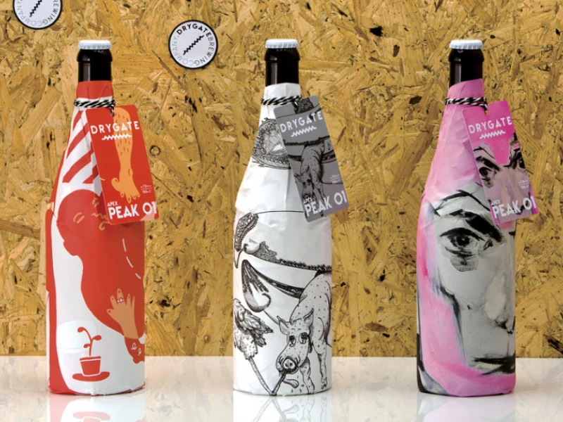 Drygate Beer Colorful Packaging Design