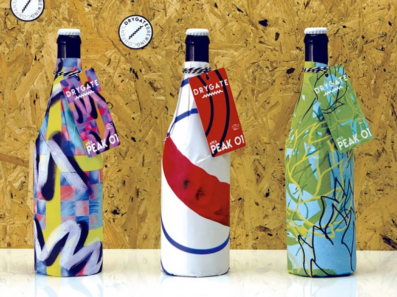 Drygate Beer Colorful Packaging Design