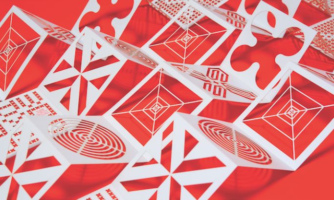 Zipeng Zhu Holiday Card Creative Print Design