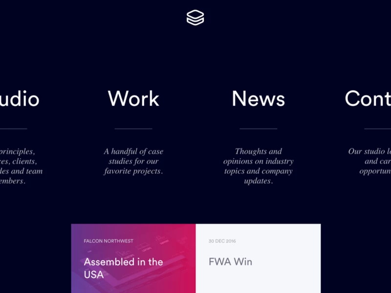 Impossible Bureau Beautiful Website Design