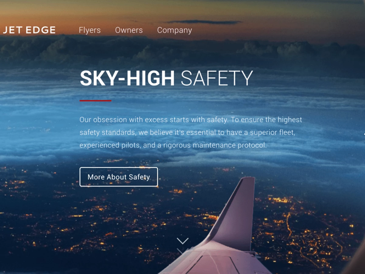 Jet Edge Awesome Homepage