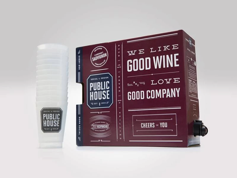 Public House Modern Packaging Design