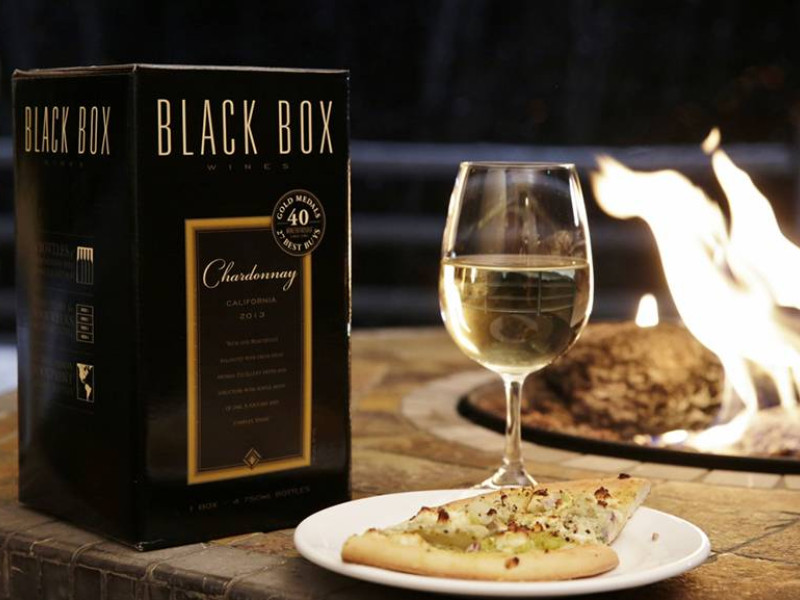 Black Box Wines Elegant Packaging Design