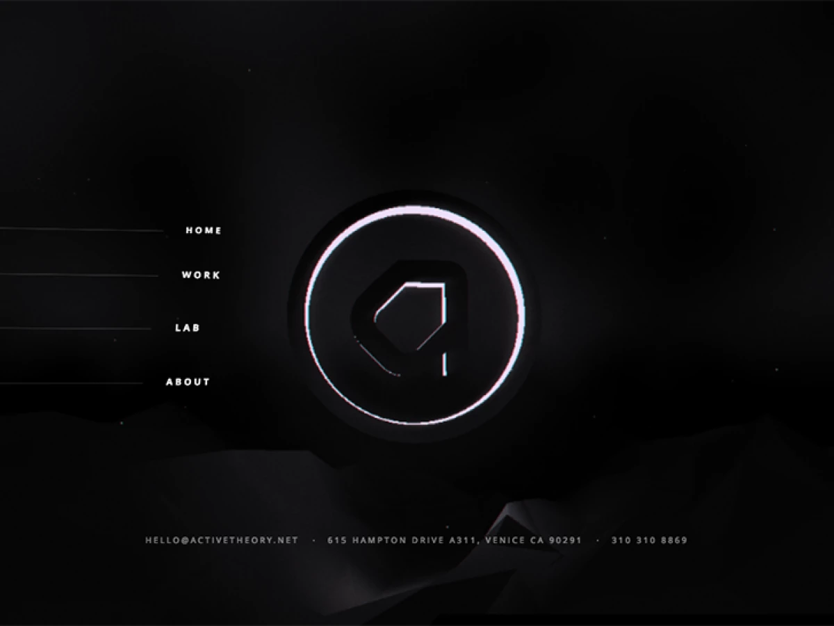 Active Theory Creative Website Design