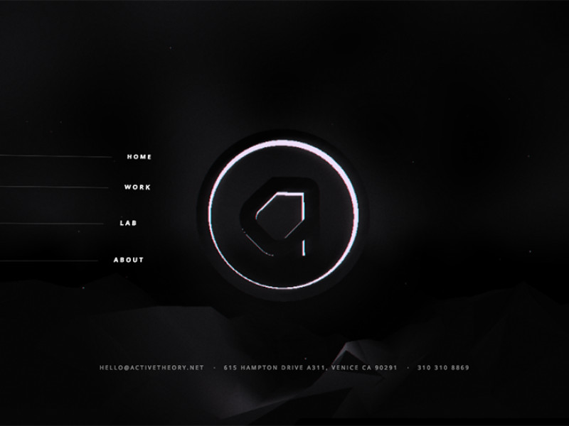 Active Theory Creative Website Design