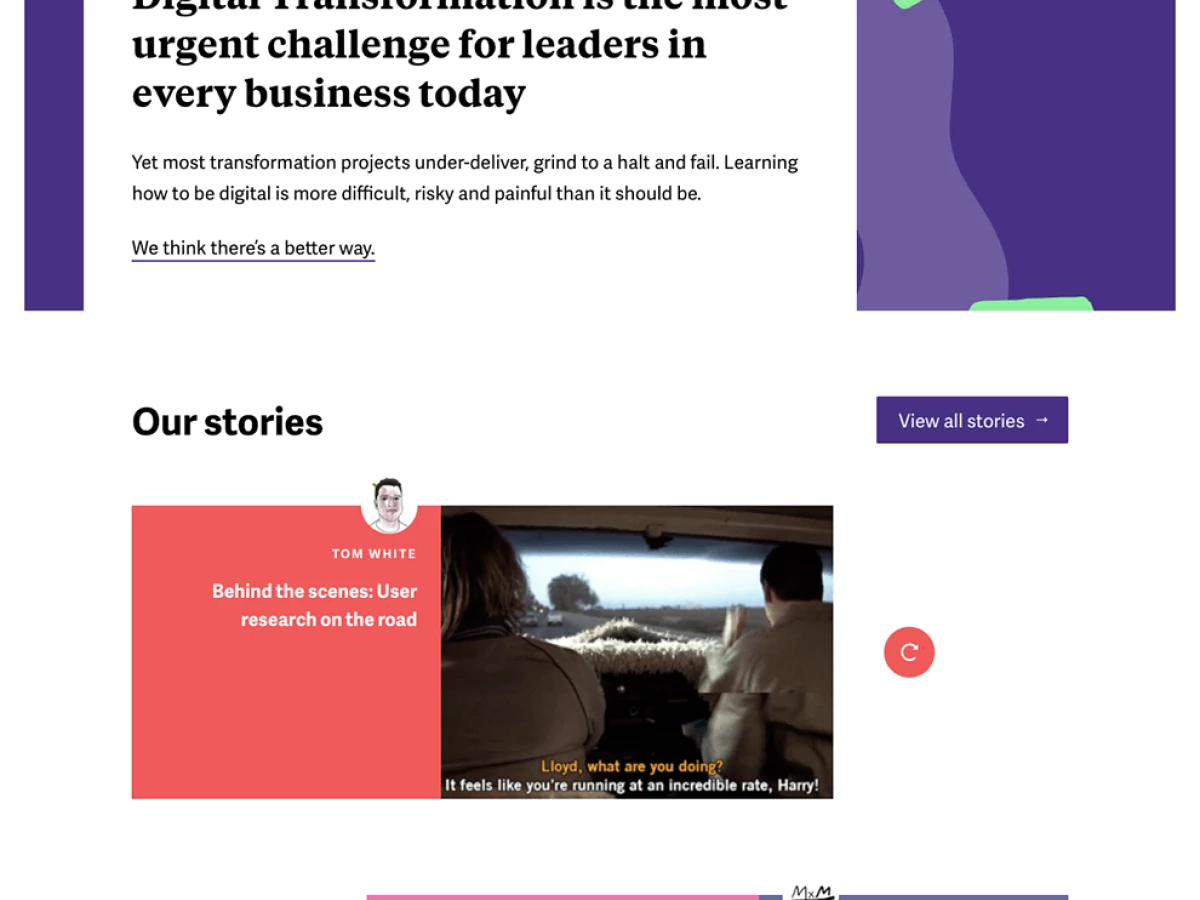 Made By Many Colorful Homepage