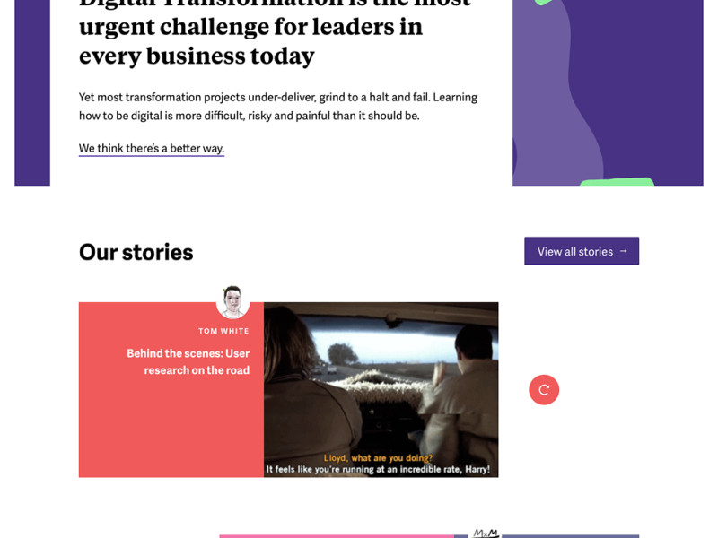 Made By Many Colorful Homepage