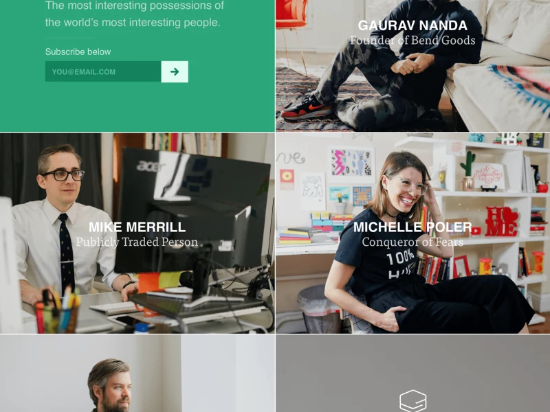 Minimums Visual Website Design