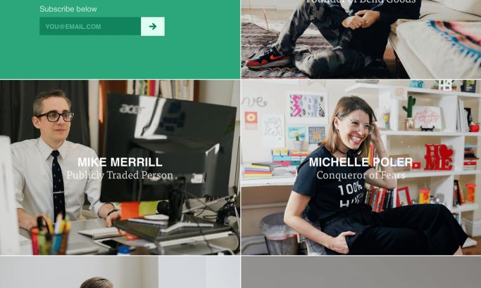 Minimums Clean Website Design