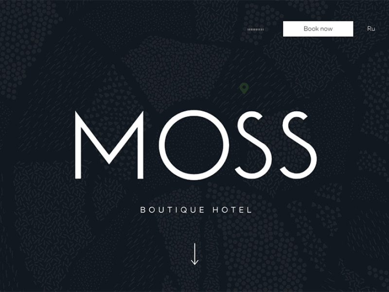 Moss Hotel Elegant Homepage