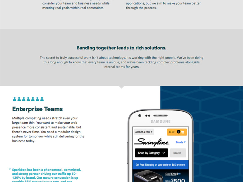 See Spark Box Colorful Homepage