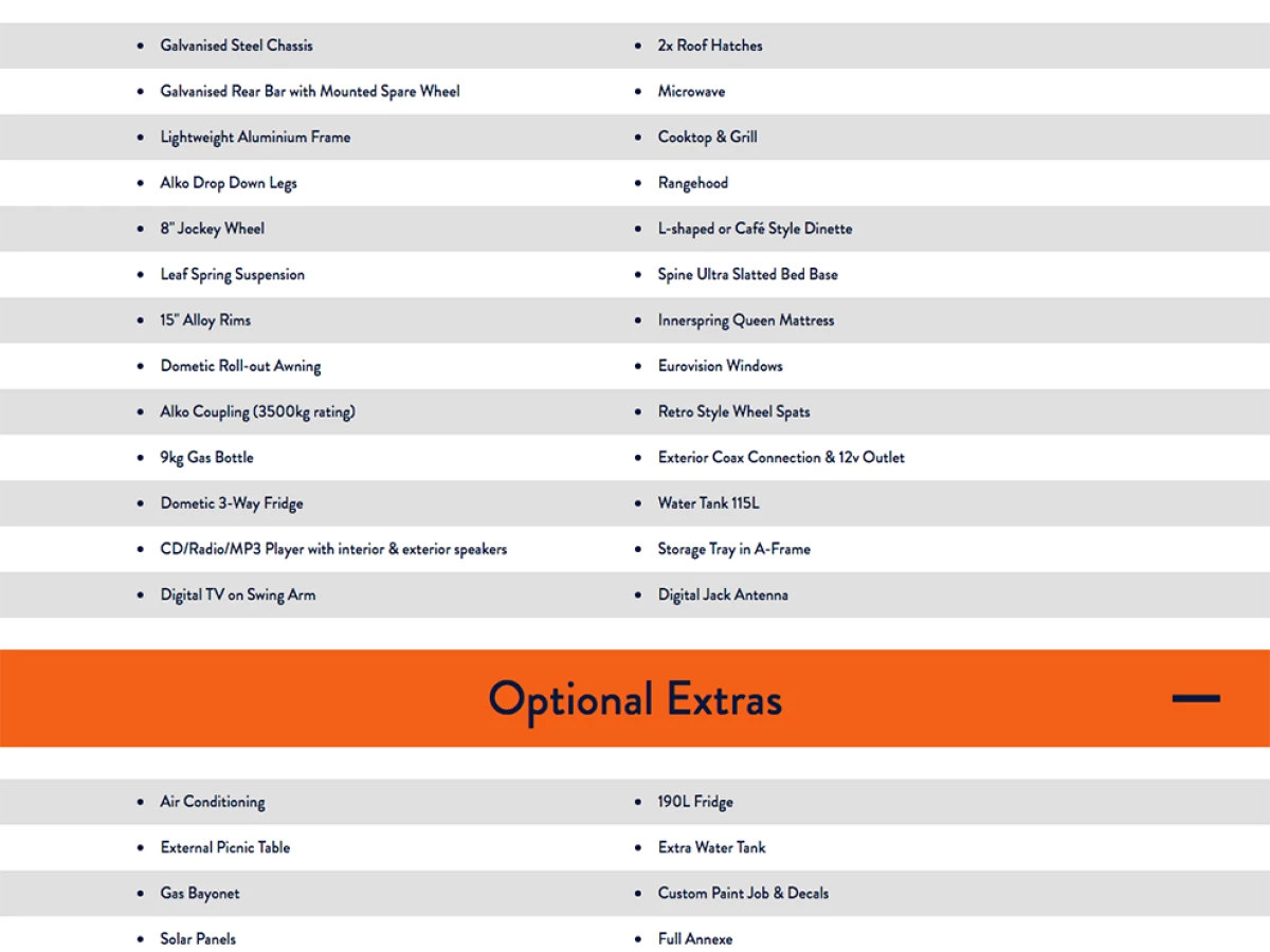 Jackaroo Caravans Awesome Website Design
