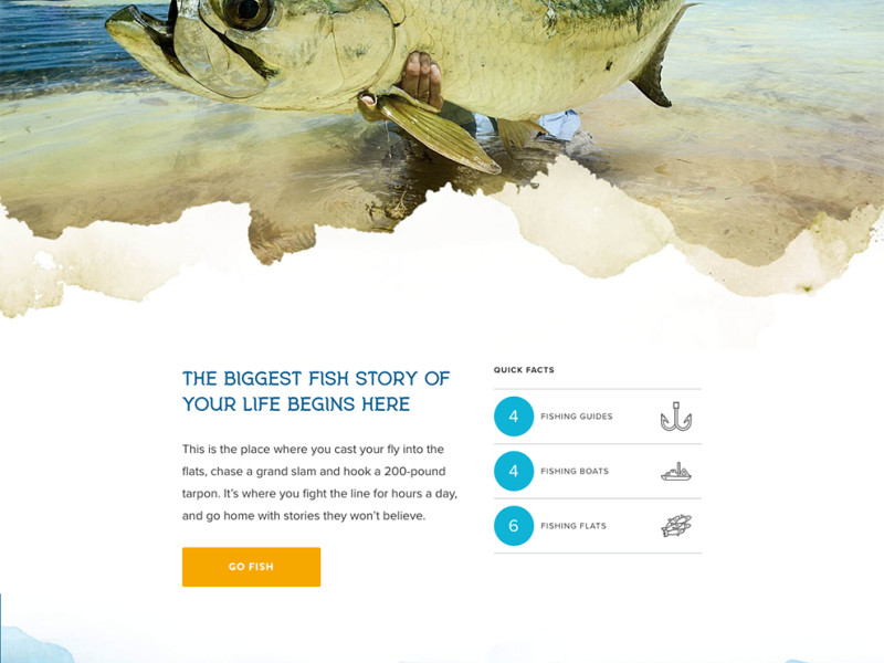 Turneffe Island Resort Beautiful Homepage