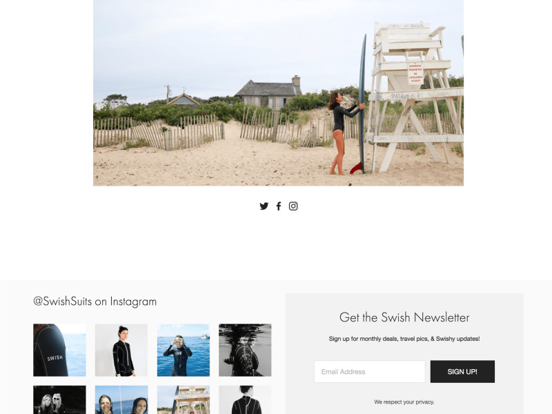 Swish Suits Top Homepage