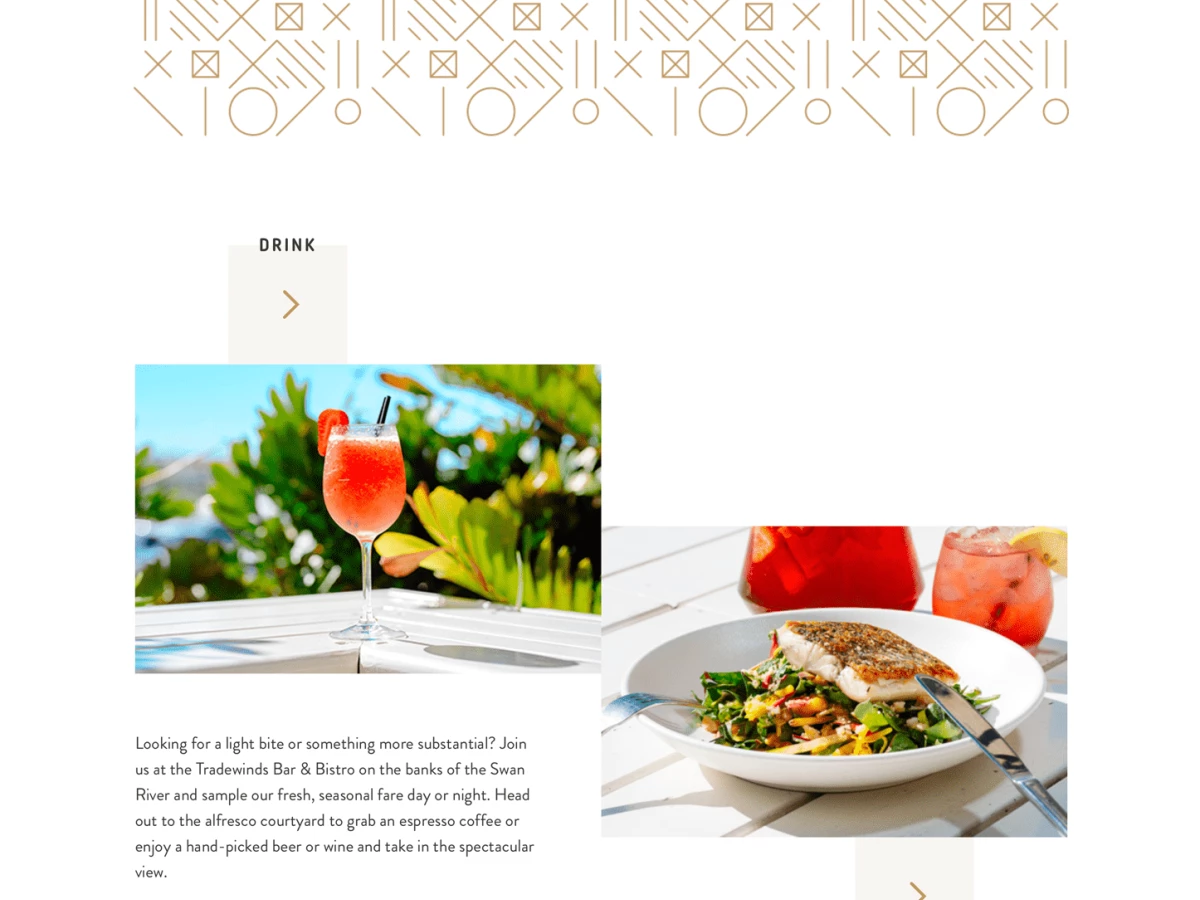 Tradewinds Hotel Beautiful Homepage