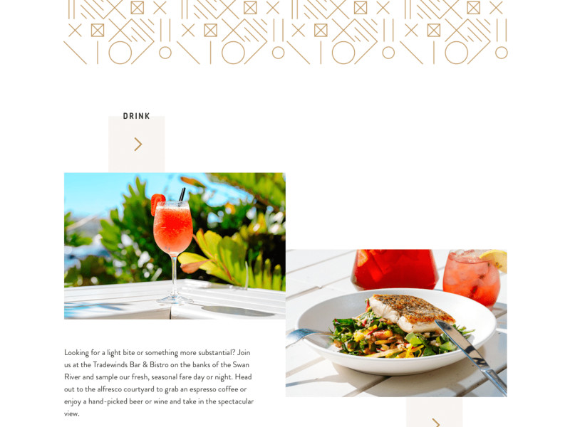 Tradewinds Hotel Beautiful Homepage