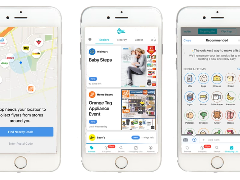 Flipp Bright App Design