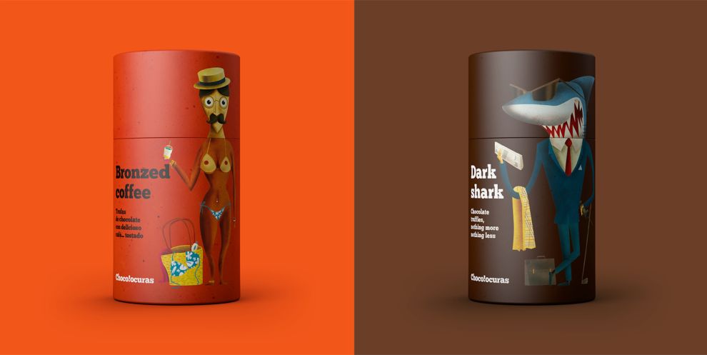 Bronzed Coffee by Chocolocuras Packaging Design