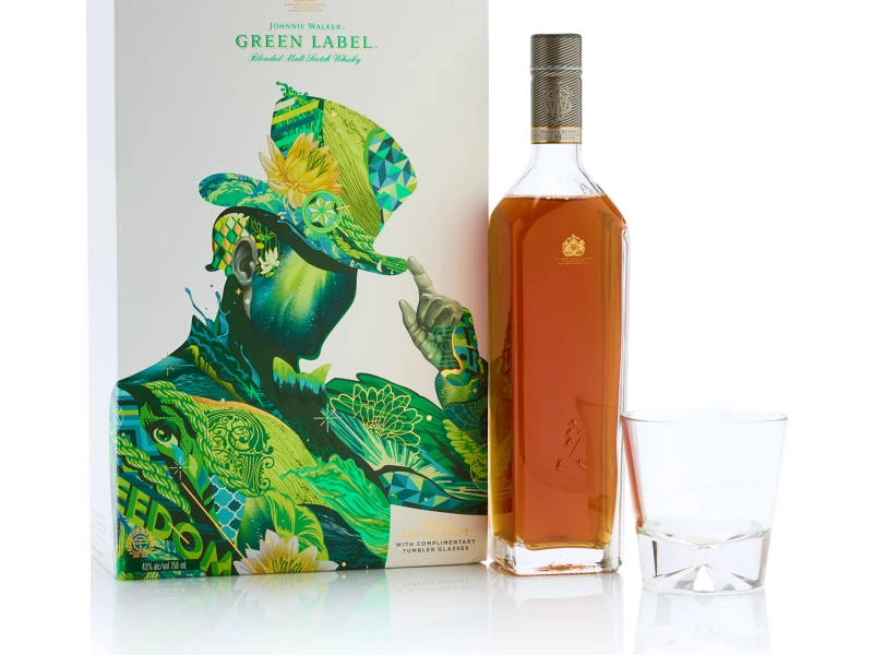 Johnnie Walker Limited Edition Whiskey Exciting Package Design