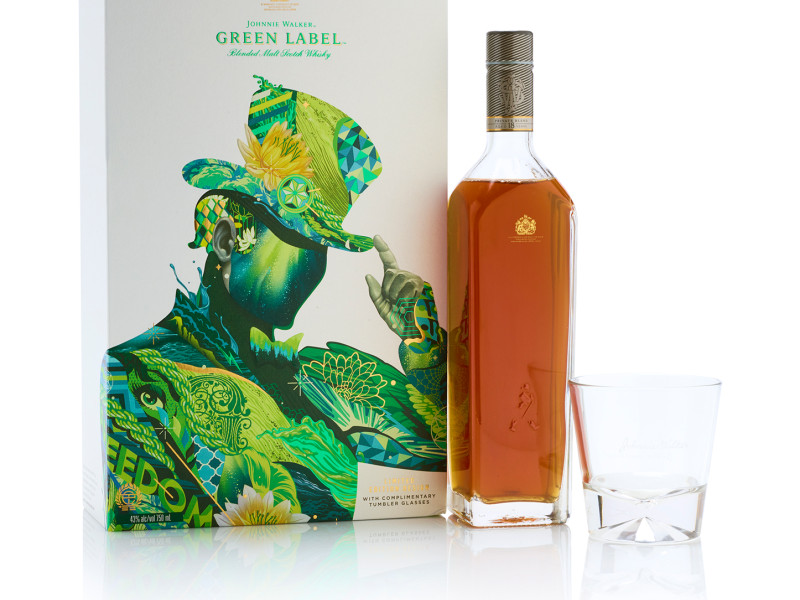 Johnnie Walker Limited Edition Whiskey Exciting Package Design