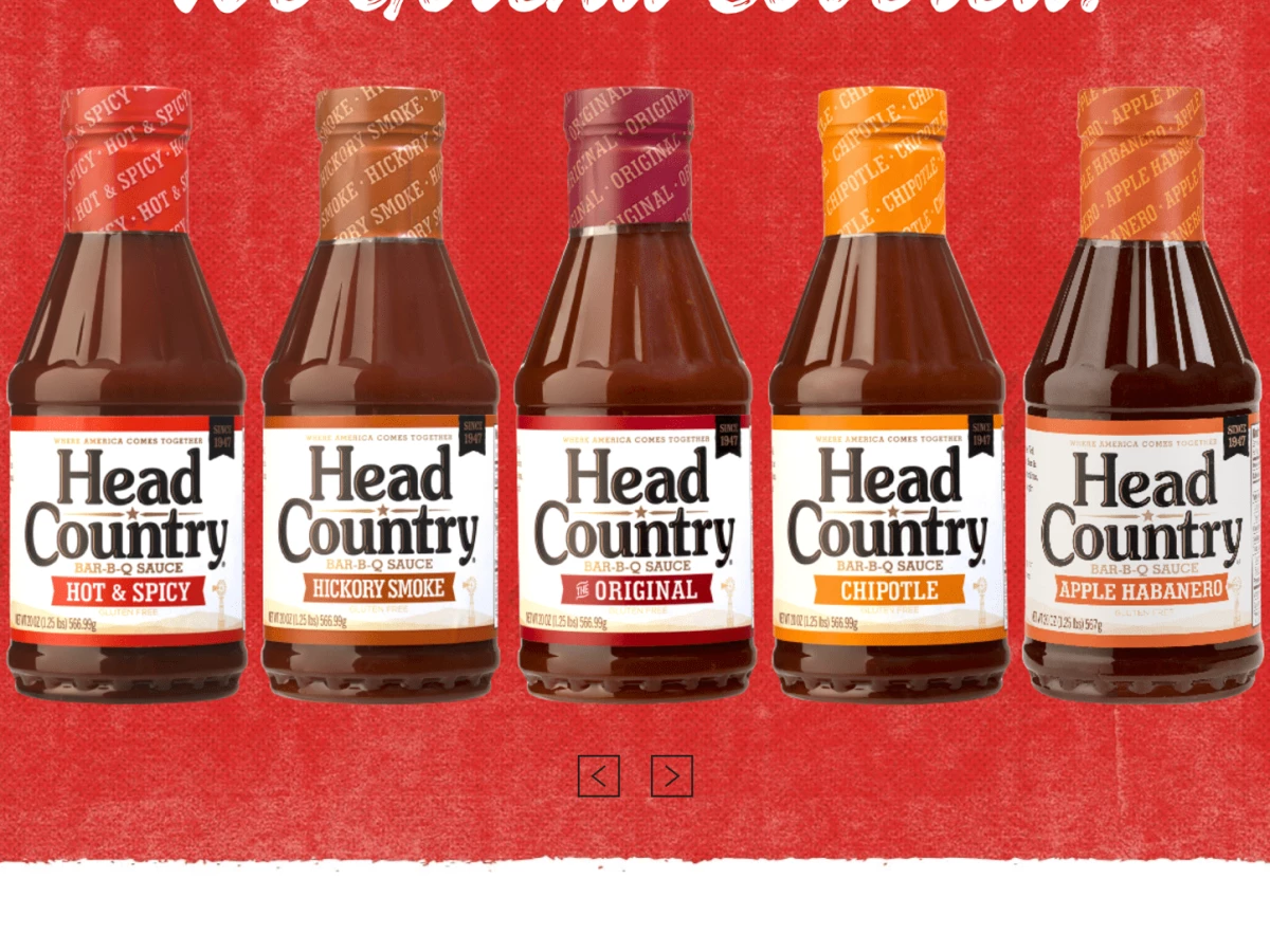 Head Country Barb-B-Q Restaurant Website Homepage