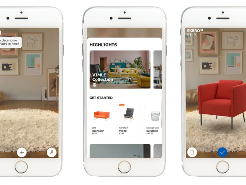 IKEA Place Mobile App Design