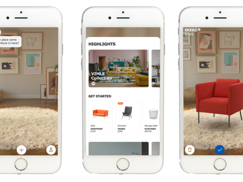 IKEA Place AR App Design