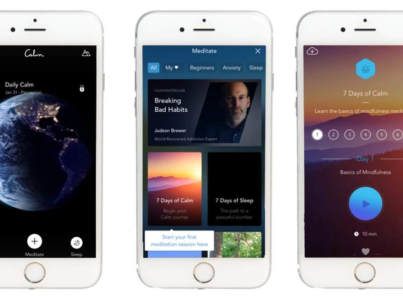 Calm Intuitive App Design