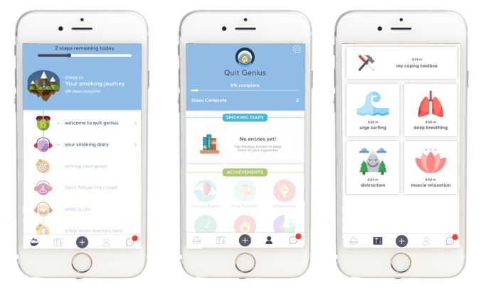 Quit Genius Stunning App Design