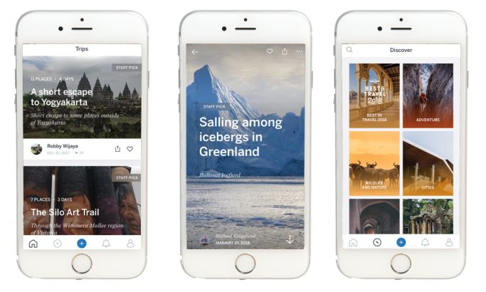 Trips By Lonely Planet App