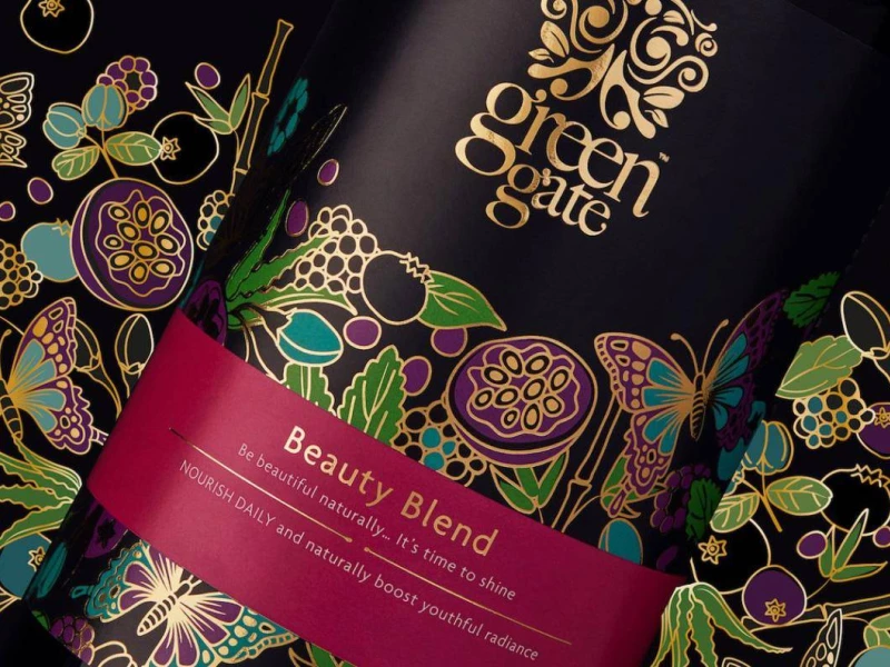 Green Gate London Colorful Packaging Design