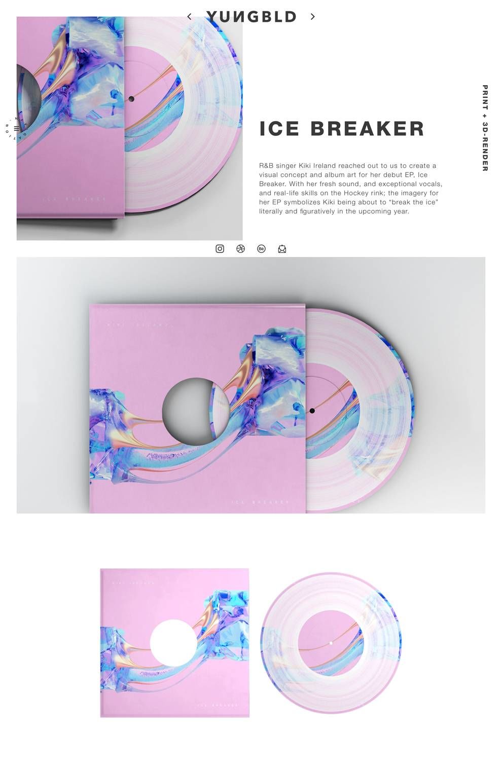 Young Blood Colorful Web Design Agency