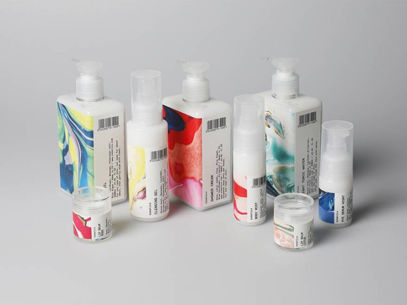 Ozmetics Clean Packaging Design
