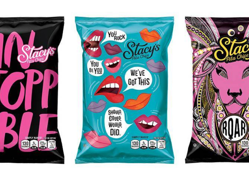 Stacy's Pita Chips - Women's History Month Awesome Packaging Design