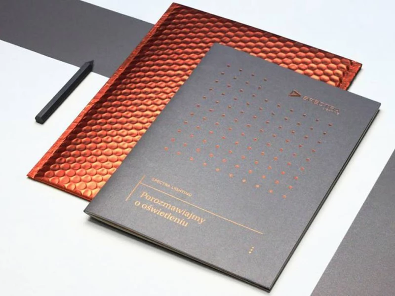 Spectra Lighting Catalog Minimal Print Design