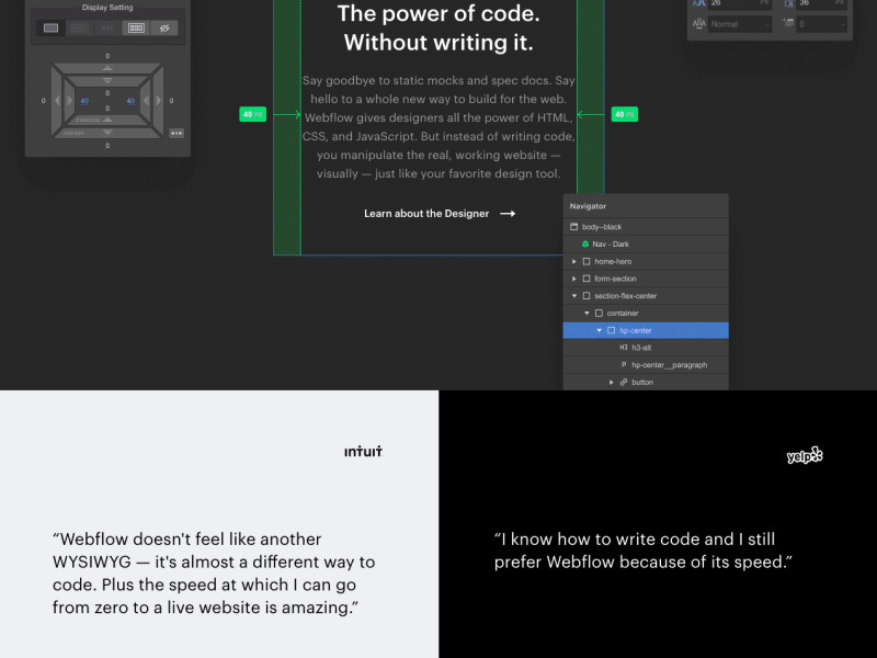 Webflow Best Website Design Homepage