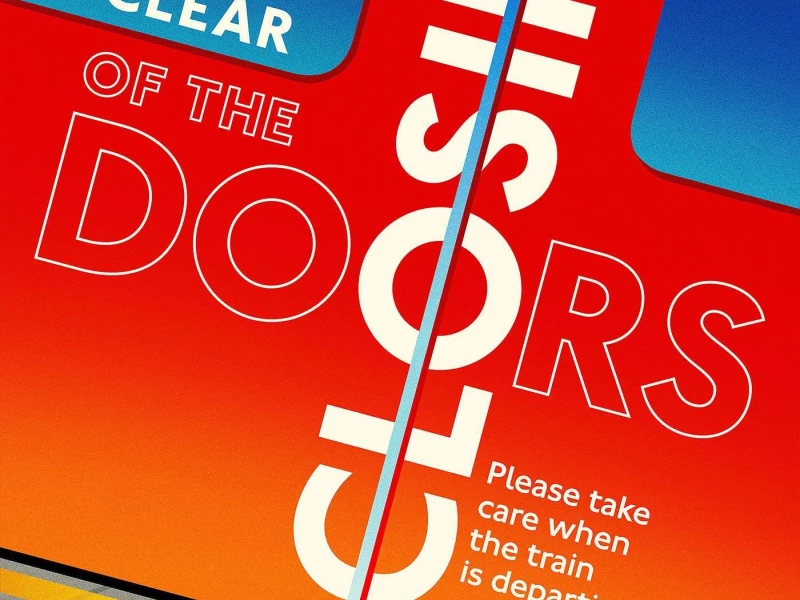 London Safety Print Design Poster