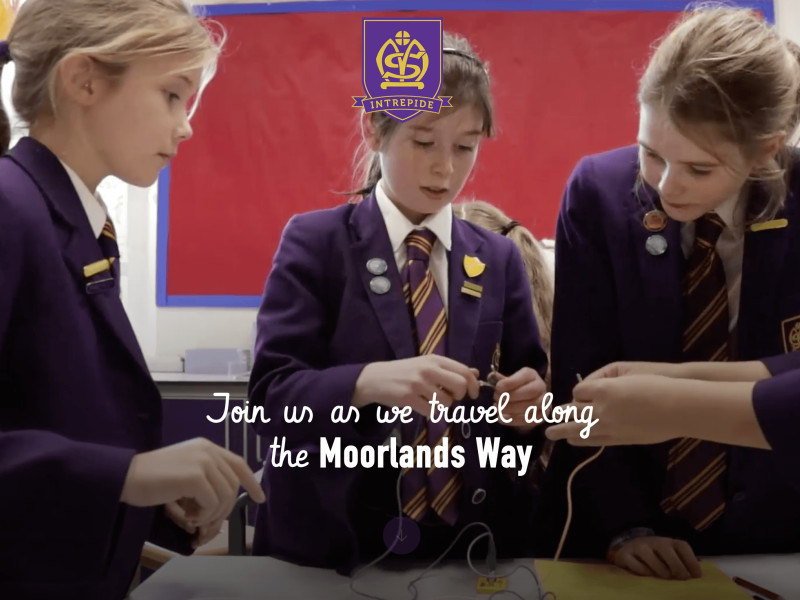 Moorlands Home Page Website Design
