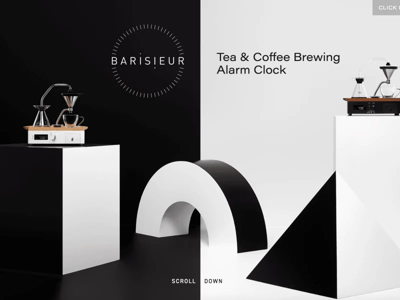 Barisieur Website Design